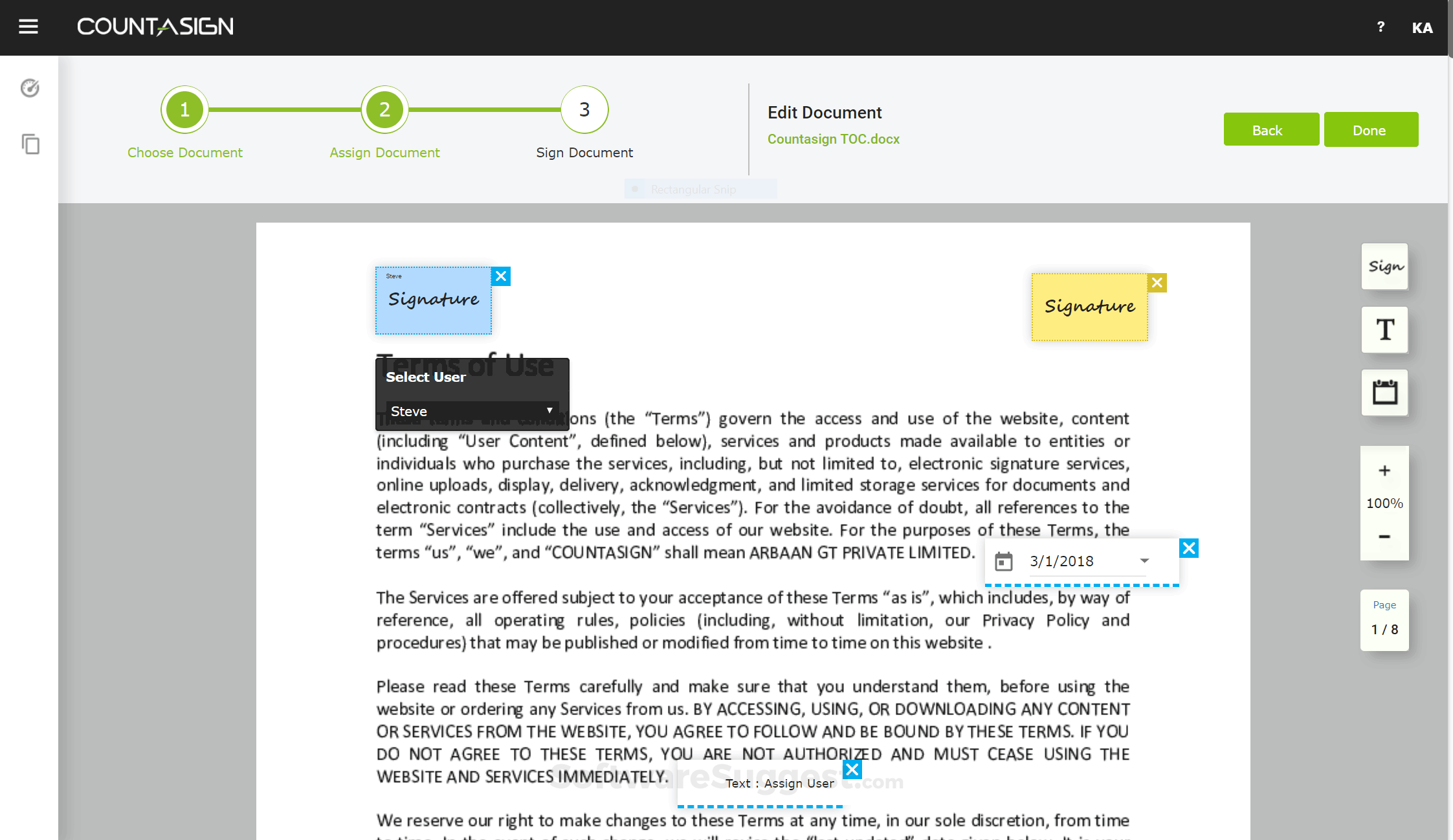 Countasign Small Screenshot 2
